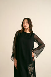 2 Piece  Chiffon Embroidered Suit (FS0022)